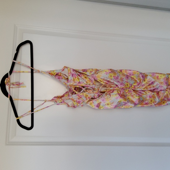 *Pics Updated!*🍋For Love and Lemons Pastel Punch Mini Dress WITH Thong Panty! - Picture 5 of 16